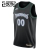 Dres Minnesota Timberwolves Prilagođeni Nike 2025-26 Classic Edition Crno Swingman - Dječji